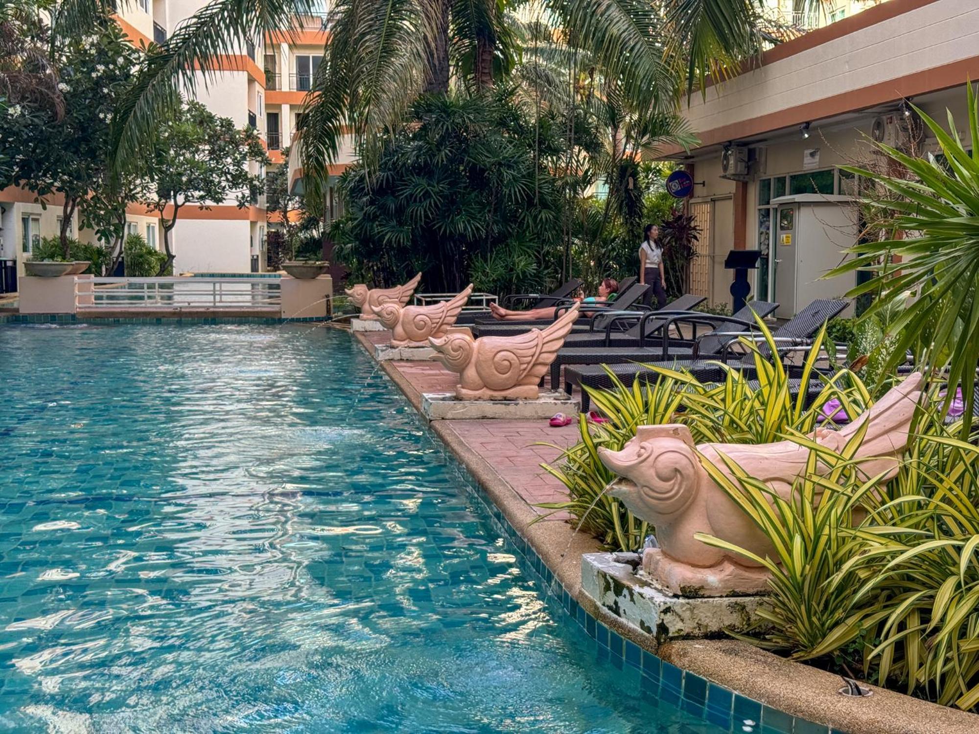 卧室直达泳池 全网最低价 到中天海滩5分钟 Jomtien Beach Exterior photo